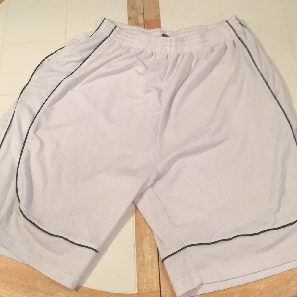 White Athletic Shorts